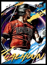 2020 Topps Fire Kole Calhoun Arizona Diamondbacks #160