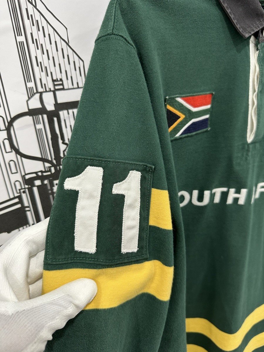 Rugby Ralph Lauren South Africa Kicker Crest Rugby Green L | eBay