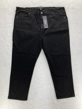 Good Counsel Jeans Mens 50x28 Black Malone Stretch Denim Big  Tall 5-Pocket NWT