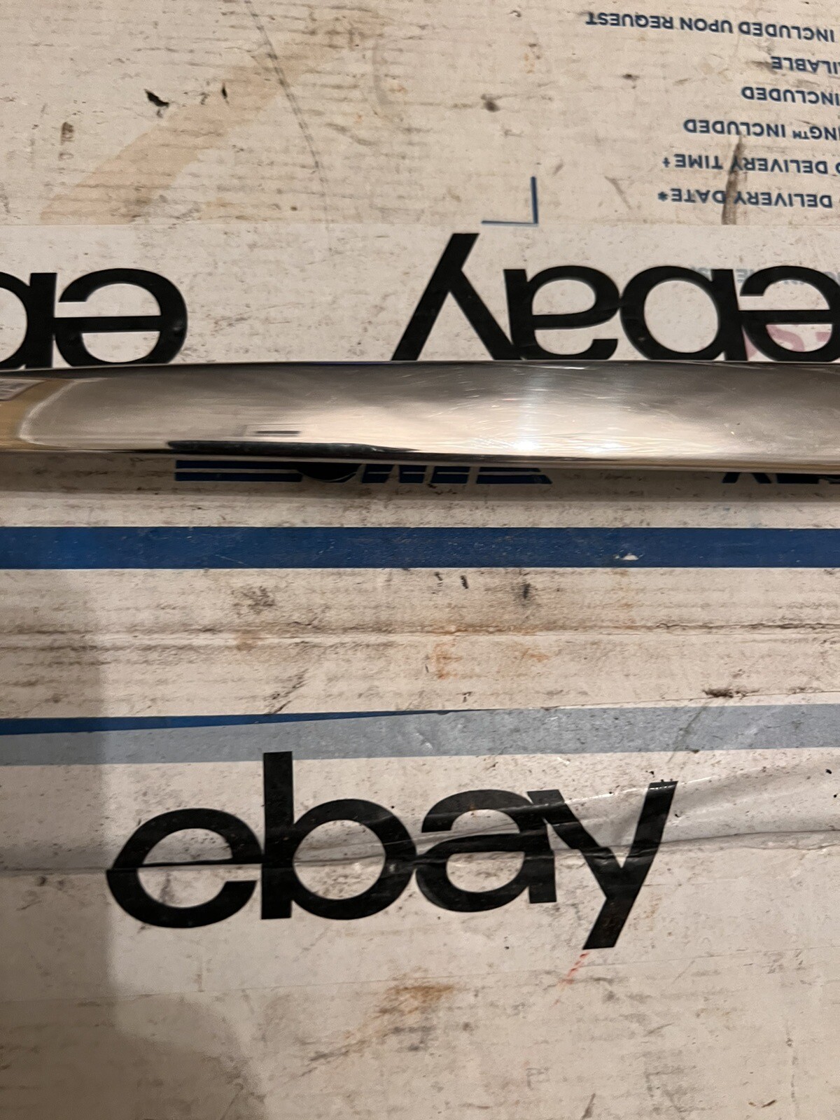 2003-2010 Bentley Continental GT GTC 2DR Front Bumper Steel Strip Molding Right
