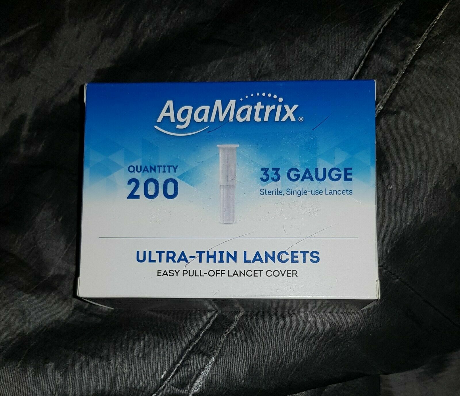 AgaMatrix UltraThin Lancets 33 Gauge Box of 200 For WaveSense Jazz Monitors eBay