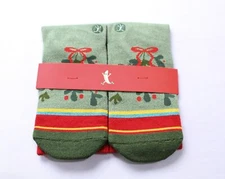 Shinesty Unisex Super Stupid-Soft Crew Socks DM3 Holiday Smooch Medium NWT