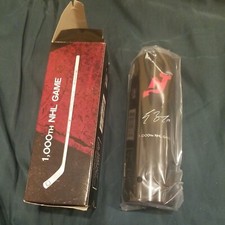 Travis zajac 1000th game mini stick sga promo new Jersey devils NJ figure 