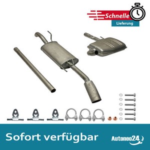 IMASAF Auspuffset/Auspuffanlage Für VW PASSAT B5.5 2.0 3B3