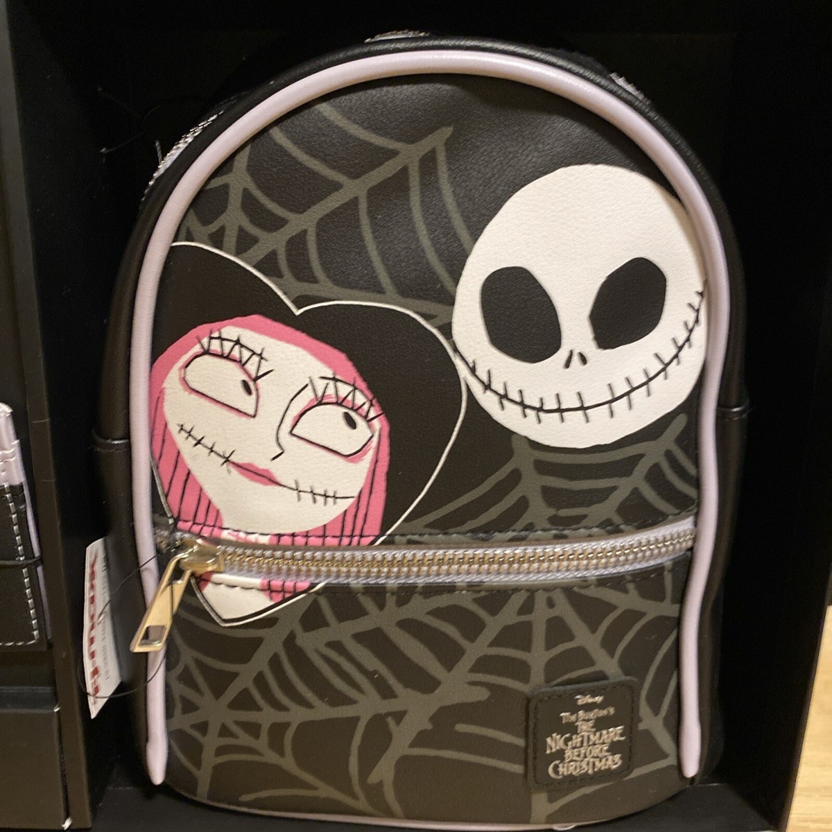 Disney Nightmare Before Christmas 3 Piece Set Mini Backpack, ID Wallet, Keychain Tim Burton main image 3