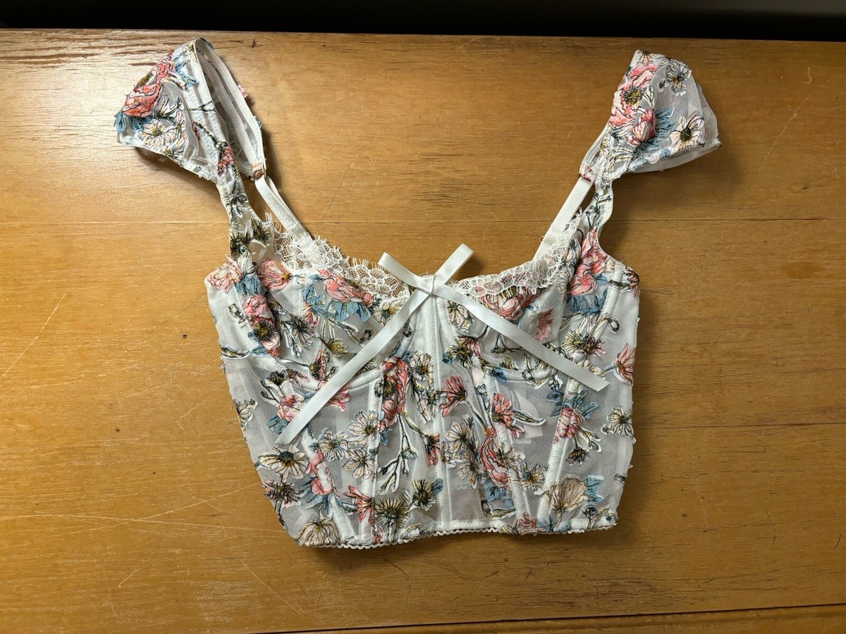 Victoria Secret x For Love and Lemons Floral Bustier Corset Top | eBay Victoria Secret x For Love and Lemons Floral Bustier Corset Top | eBay