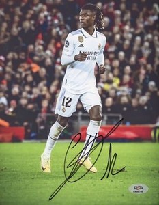 Eduardo Camavinga signed autograph 8x10 photo PSA/DNA AUTHENTICATED
