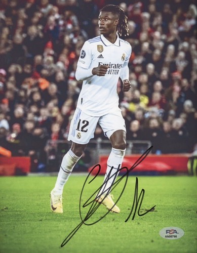 Eduardo Camavinga signed autograph 8x10 photo PSA/DNA AUTHENTICATED