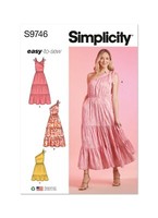 Simplicity 9746 Misses Kleider NäHen Muster GrößE 6-14 & 16-24 FäHigkeit: