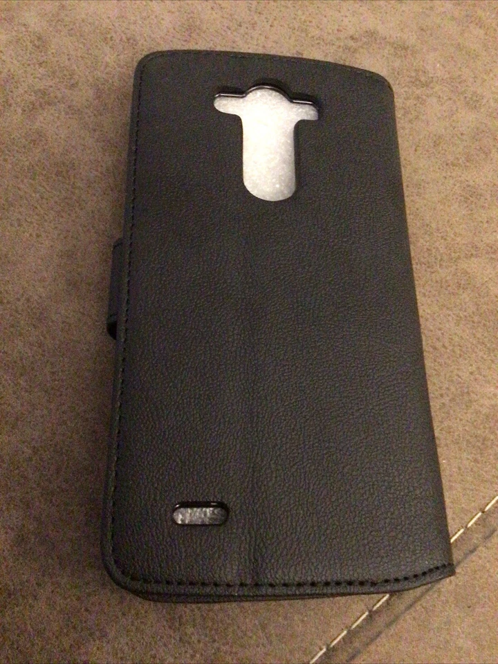 ORZLY Multifuncional Cuero Abatible Billetera Libro Estuche Protector Cubierta Para LG G3 Foto 4 de 4