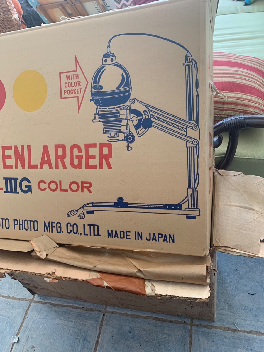 Lucky Enlarger Fujimoto Model III G Color Japan | eBay