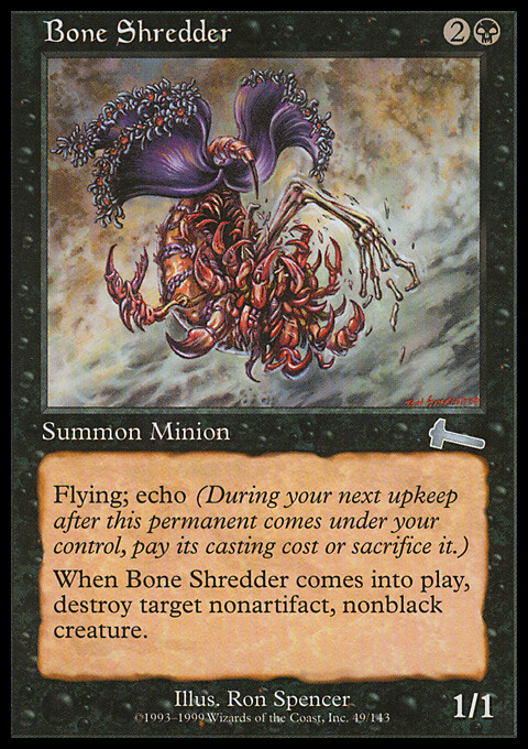 Magic the Gathering MTG Bone Shredder (49) Urza's Legacy LP