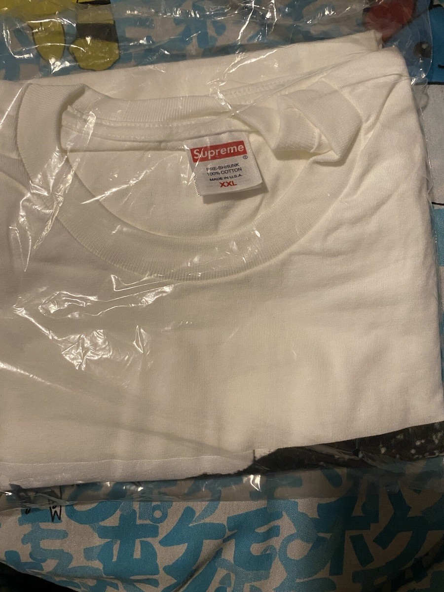 Supreme Maradona Photo Tee White Size 2XL XXL SS24 New Ships Fast