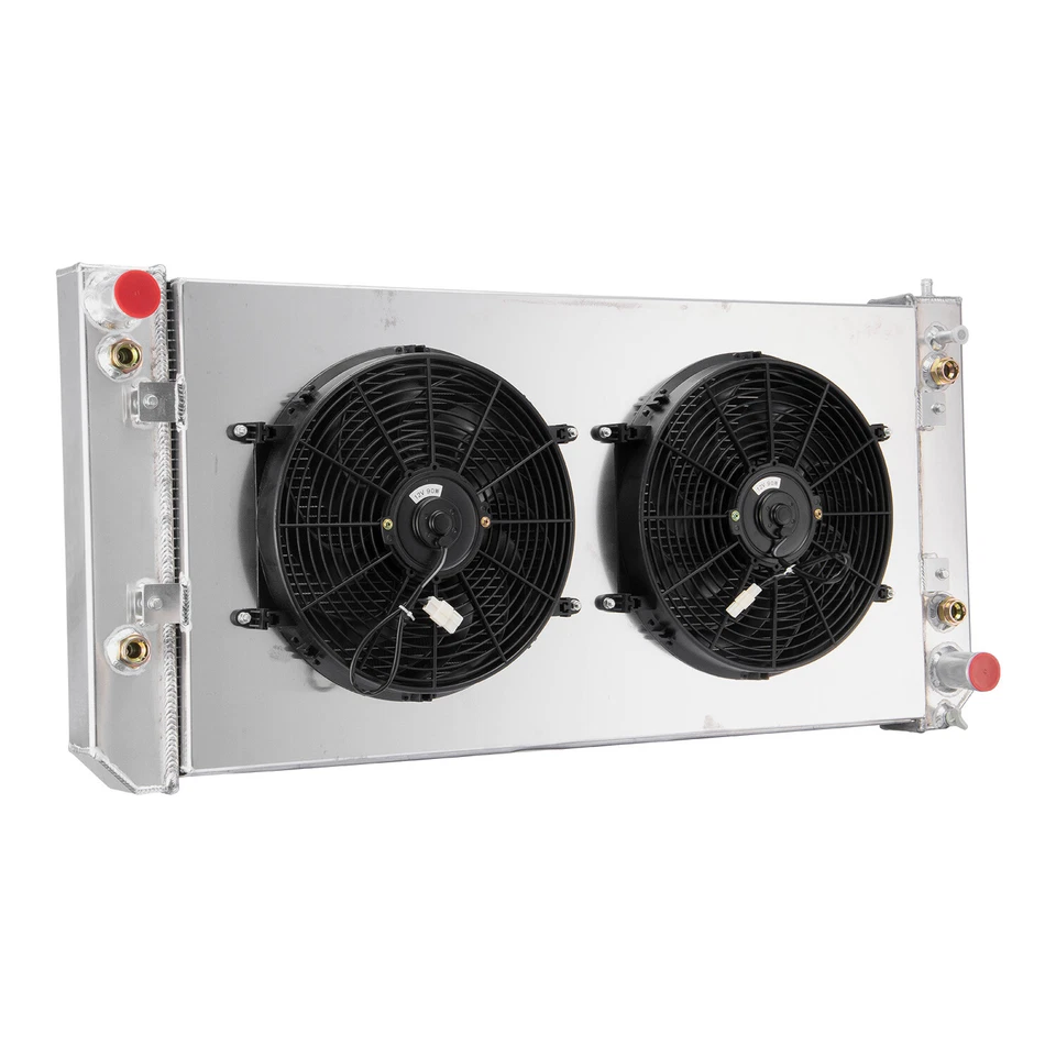 3-Row Radiator Shroud Fan For 03-09 Chevy Kodiak/GMC Topkick C4500 C5500 C6500 Foto 3 de 4