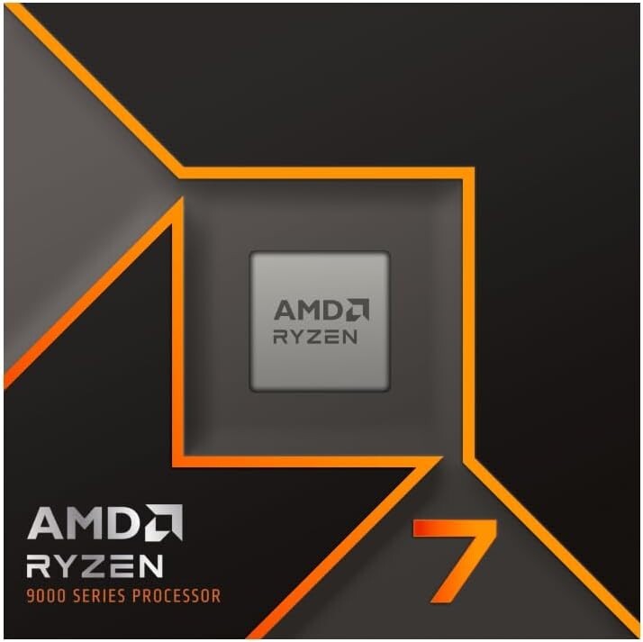 AMD Ryzen 7 9700X Processor, AM5, 8-Core, 3.8GHz (5.5GHz Turbo