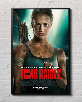 Tomb Raider 2018 Movie Poster 24''x36'' Glossy Unframed 18137