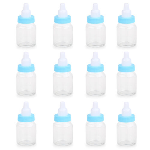 12 szt. Butelka dla niemowląt Shower Favor Niebieskie cukierki do stylu europejskiego - Zdjęcie 1 z 2
