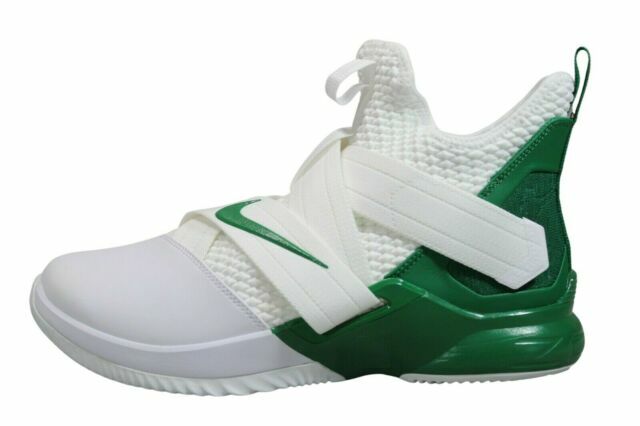 lebron soldier 12 white and green