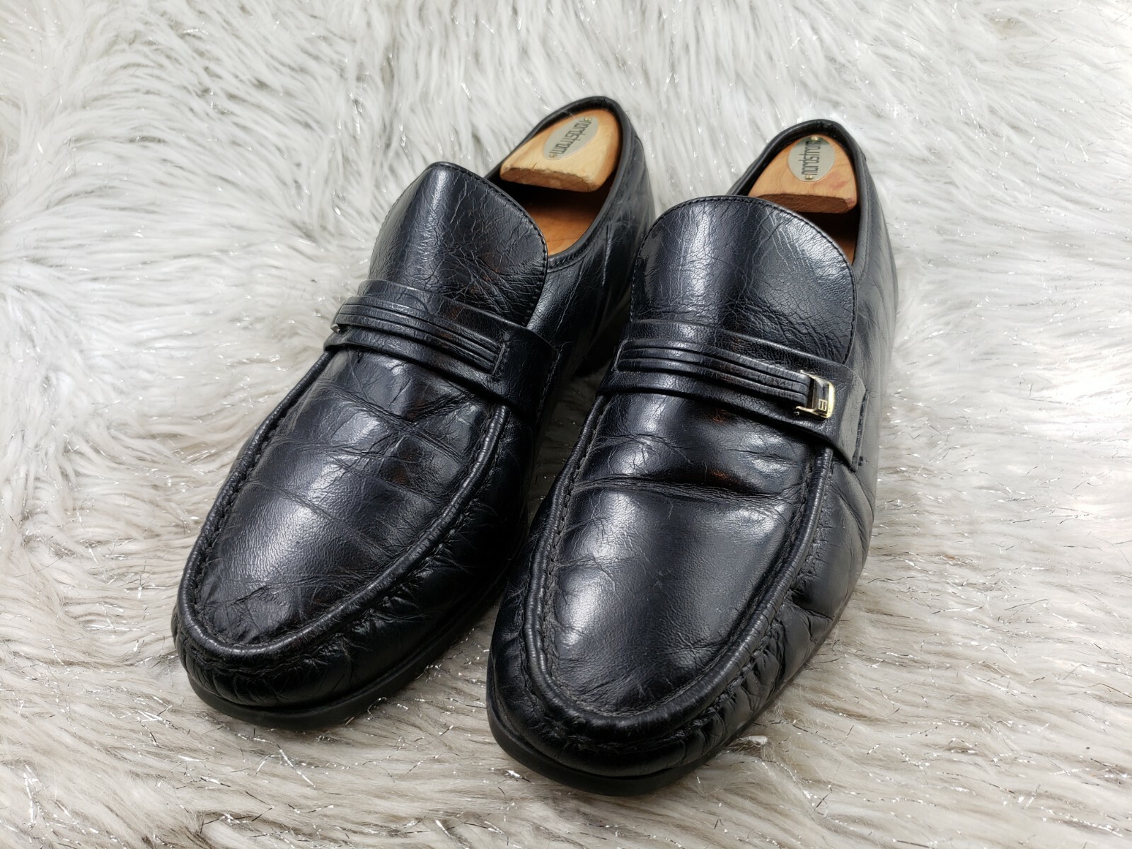 florsheim black loafers