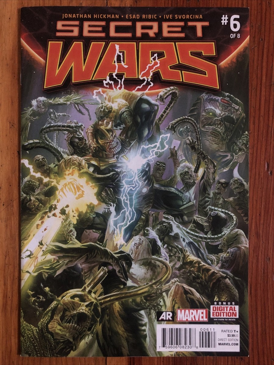 Secret Wars #6 (2015 Series by Hickman & Ribic) Alex Ross Cover A
