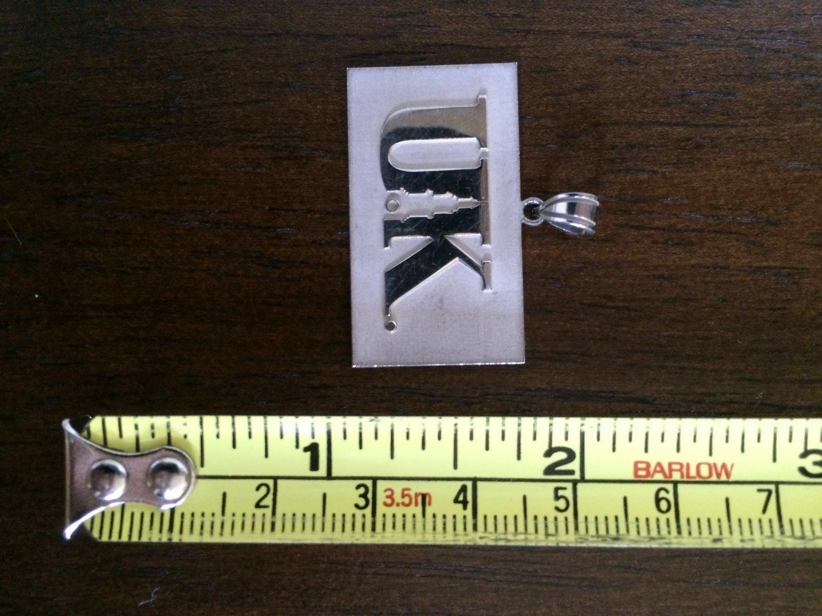 Solid Sterling Silver University of Kentucky Tag/… - image 4