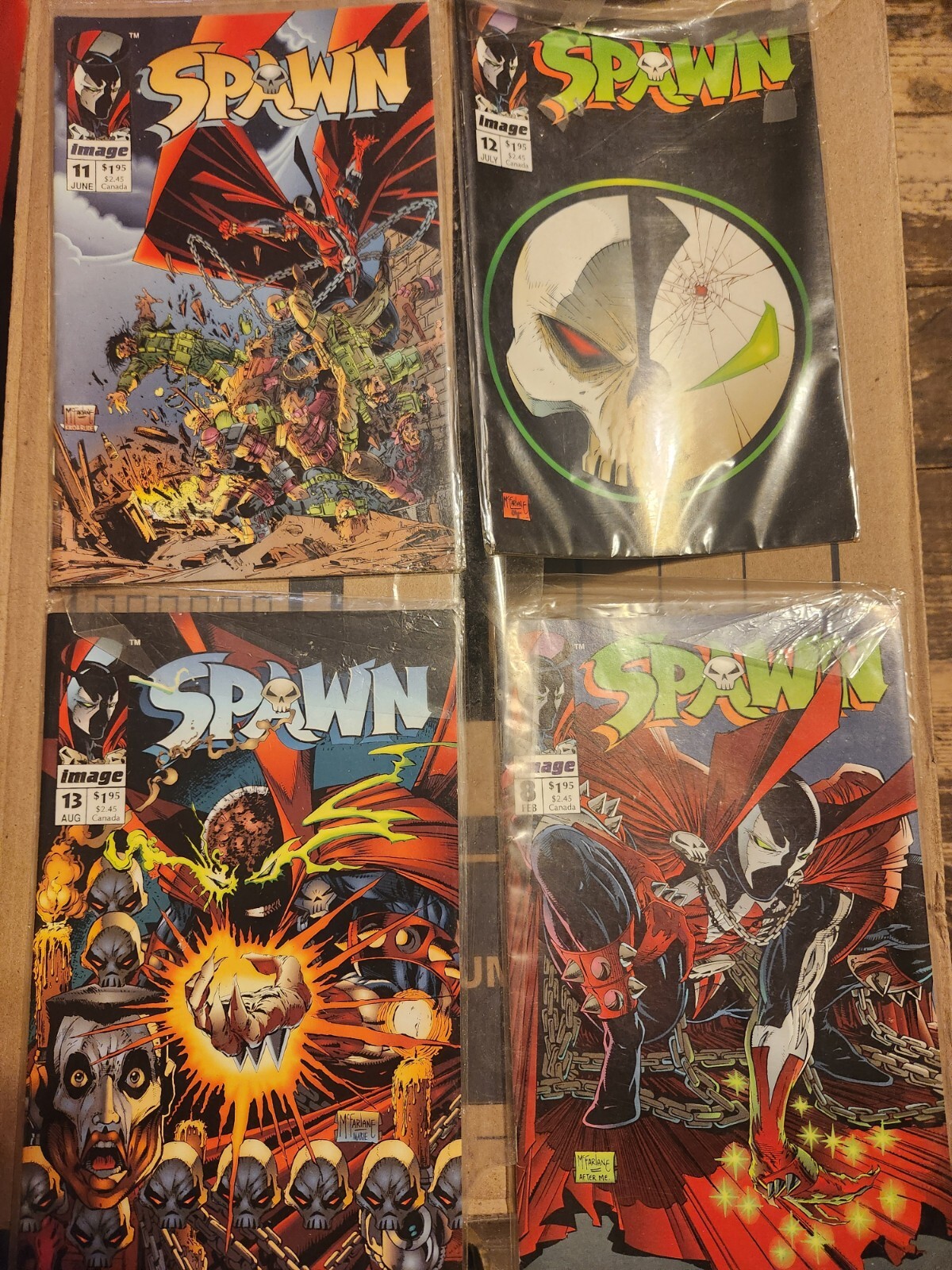 Lot Of Five Spawn comic books | eBay