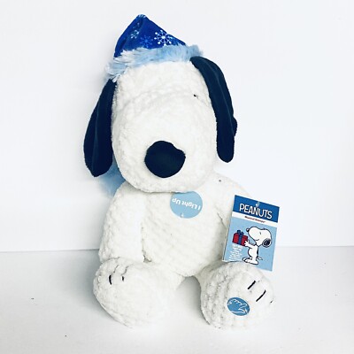 New w tags Soft Plush Snoopy with Color Changing Blinking Lights & Music 16'' 