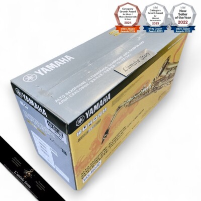 Yamaha YAS-480 Alto Saxophone Sax Gold Brass Eb Key Japan YAS480