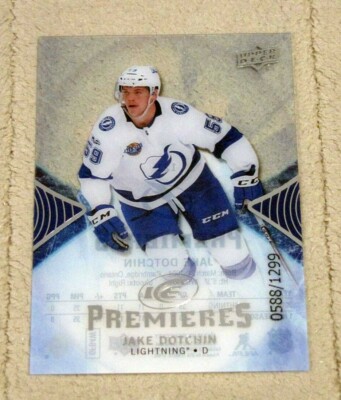 2017-18 Upper Deck Ice #121 Jake Dotchin RC Rookie - Serial # /1299