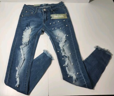 Vertikal Jeans Size 5/6  95%cotton 5%elastic  #192