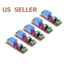 5pcs DC 12V Delay Relay Shield NE555 Timer Switch Adjustable Module US SHIP