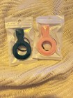 2 pack Apple Airtag cases Pink and Green — photo 1