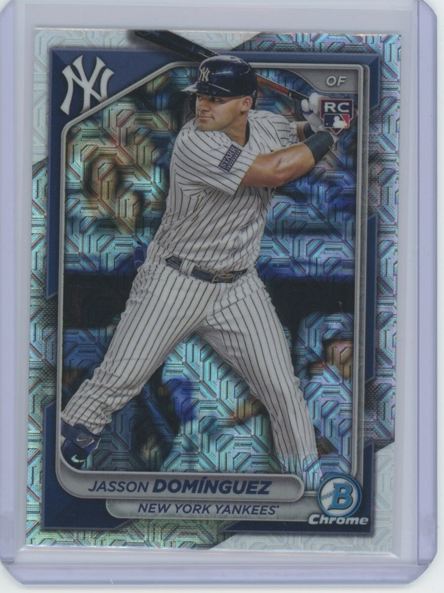 Jasson Dominguez Mojo Mega Refractor 2024 Bowman Chrome #94