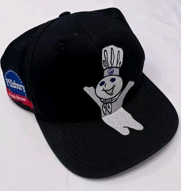 FW22 Supreme x Mitchell & Ness Doughboy Fitted 6 panel Black cap hat size 7 5/8