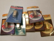 NEW - TRC Gold Plated Solid Brass 4-Way Distribution Block 0 4 AWG Gauge