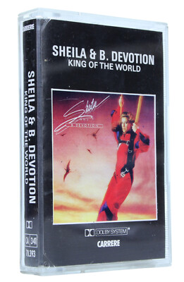 Sheila Black Devotion - KING OF THE WORLD - Audiokassette (Ref#M-931)