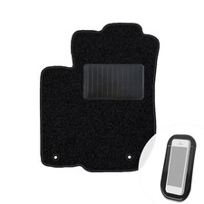 Fahrer Fußmatte Auto x1 Velours Fahrermatte passend für Audi A3 I 8L 1996-2003