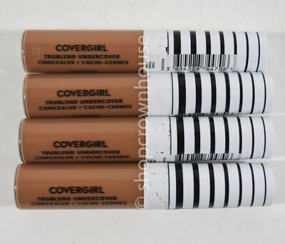 4 Covergirl TruBlend Undercover Full Coverage Concealer Liquid #T900 TAWNY