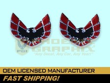 1975 1976 1977 1978 Pontiac Firebird Formula Trans Am Sail Panel Emblems Set