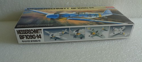 NEW ACADEMY MESSERSCHMITT BF109G-14 1:72 SCALE GERMAN WWII AIRPLANE MODEL 1653 - Picture 2 of 4