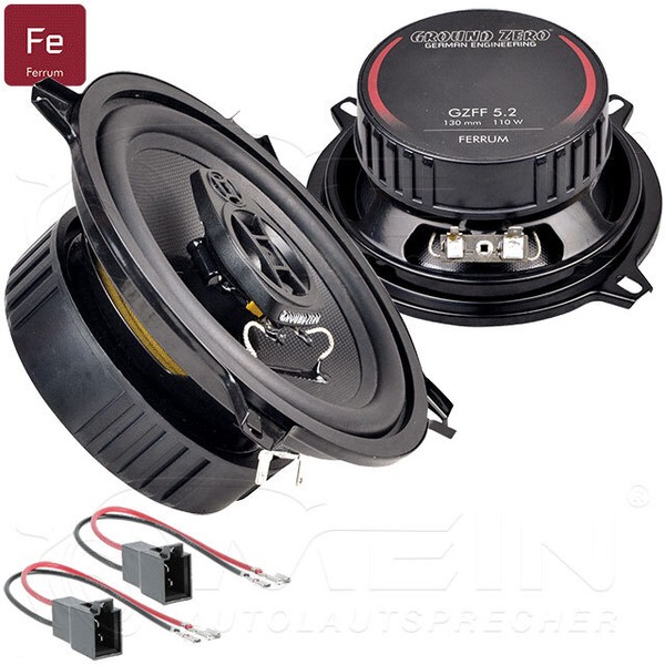 Ground Zero Lautsprecher FüR Renault Clio I 1990-1998 Front Vorn TüR 110W #B00G-image
