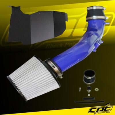 For 16-20 Honda Civic 2.0L Non-Turbo Blue Cold Air Intake + Red Filter Cover