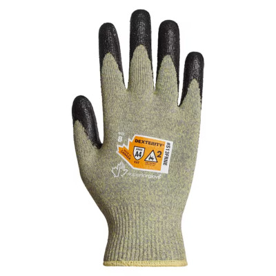 Cut Resistant Palm Dipped Ansi A4 FR Arc Flash Safe Size 8/M glove FREE SHIPPING