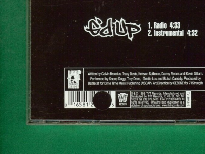 Snoop Dogg presents Tha Eastsidaz G'd Up - CD -SINGLE -NEW
