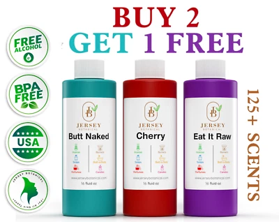 JB JERSEY BOTANICAL Fragrance Oil 16 oz For Body Soap Candle Incense Making Burning Perfume Diffuser