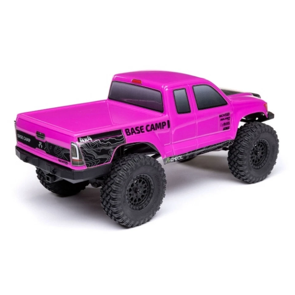 Axial AXI-1219T3 1:24 SCX24 BaseCamp 4WD RockCrawler Brushed RTR Akku/Lader Pink - Bild 3 von 4