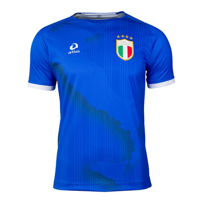 Italien `25 / Italia `25 Trikot blau - Kids