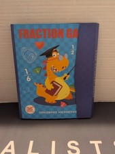 Magnetic Fraction Demonstration Book, Math Manipulatives Set with 102 Pcs