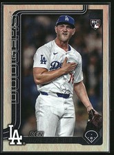 2025 Ben Casparius - #384 Rainbow Foil - Los Angeles Dodgers a23
