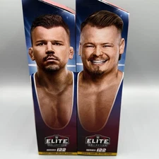 IN HAND sealed WWE ELITE mattel SERIES 122 american made BRUTUS JULIUS CREED nxt